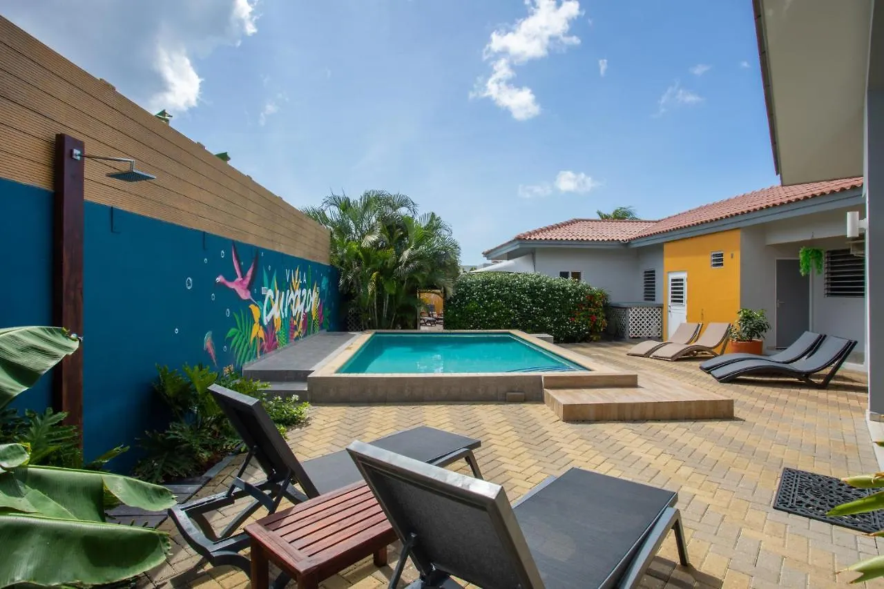 Villa Curazon Met Privezwembad Vlakbij Het Strand! Jan Thiel 库拉索