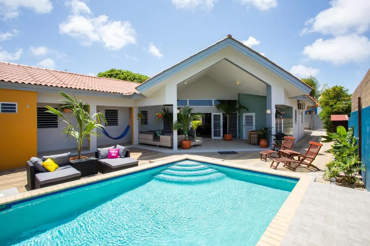 Villa Curazon Met Privezwembad Vlakbij Het Strand! Jan Thiel
