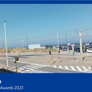 Frontaal Zeezicht In De Strandjutter , Oostende België